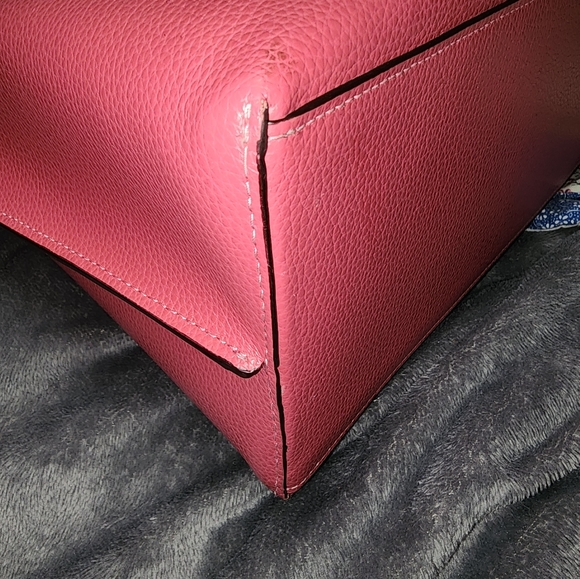 Blush Coach purse with wristlet - Picture 5 of 5